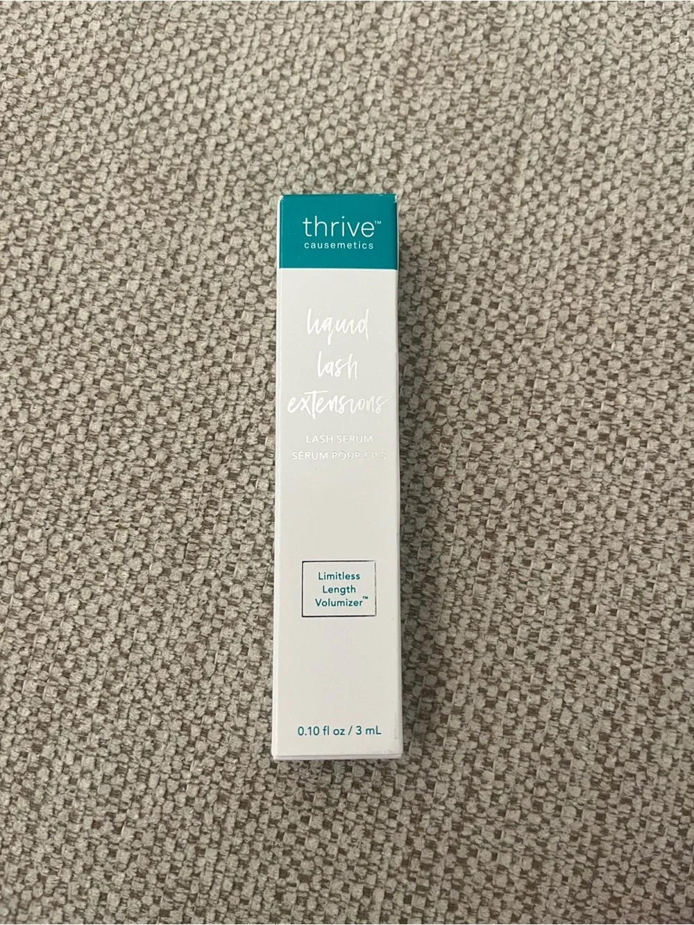 Thrive Causemetics Liquid Lash Extensions Lash Serum Vegan NEW IN BOX 0.10 fl oz